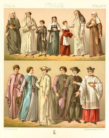 Italian Dress Print, 1888-main-6210K