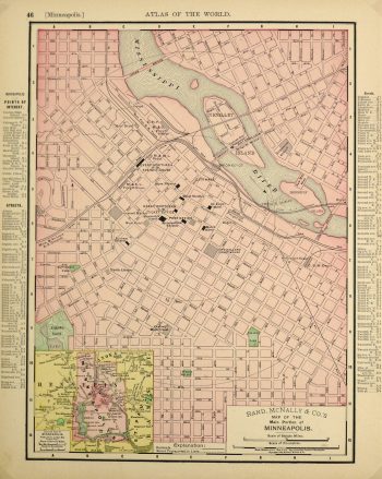 Minneapolis Map, 1895-main-6437K