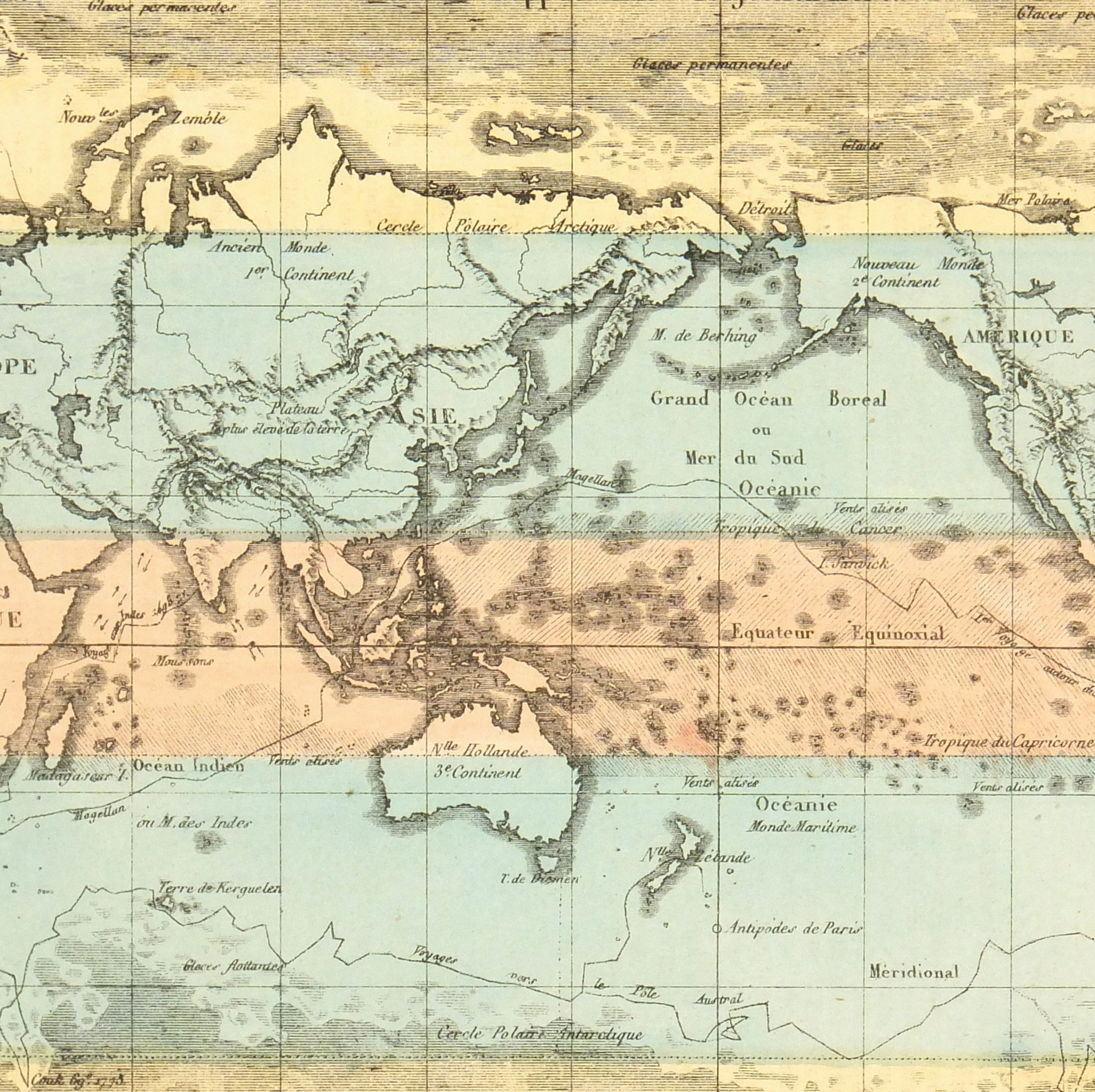World Map, 1877 - Original Art, Antique Maps &amp; Prints