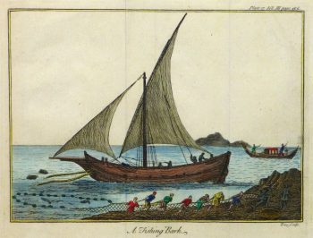 Net Fishing Engraving, Circa 1780-main-9502K