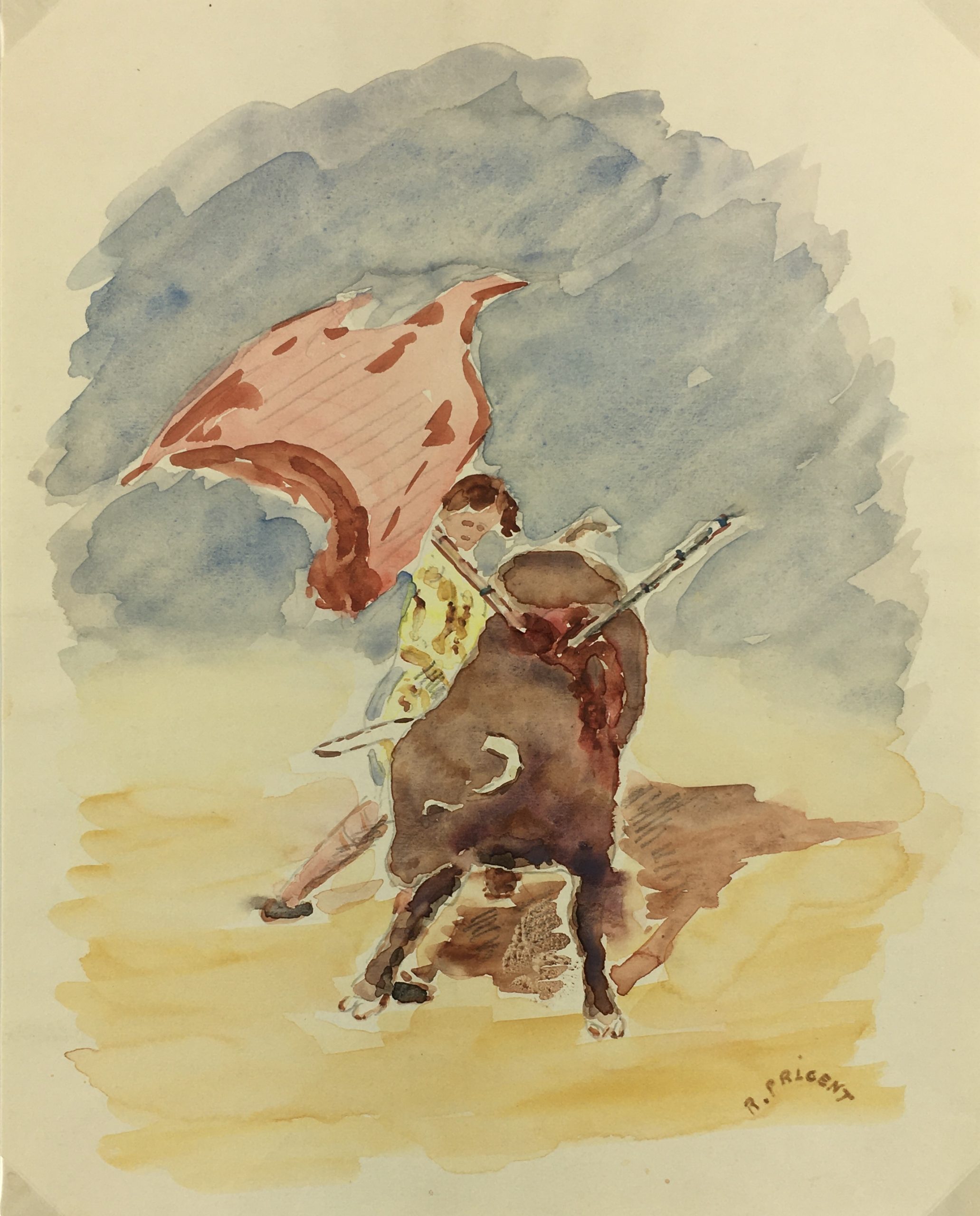 spanish bullfighting painting