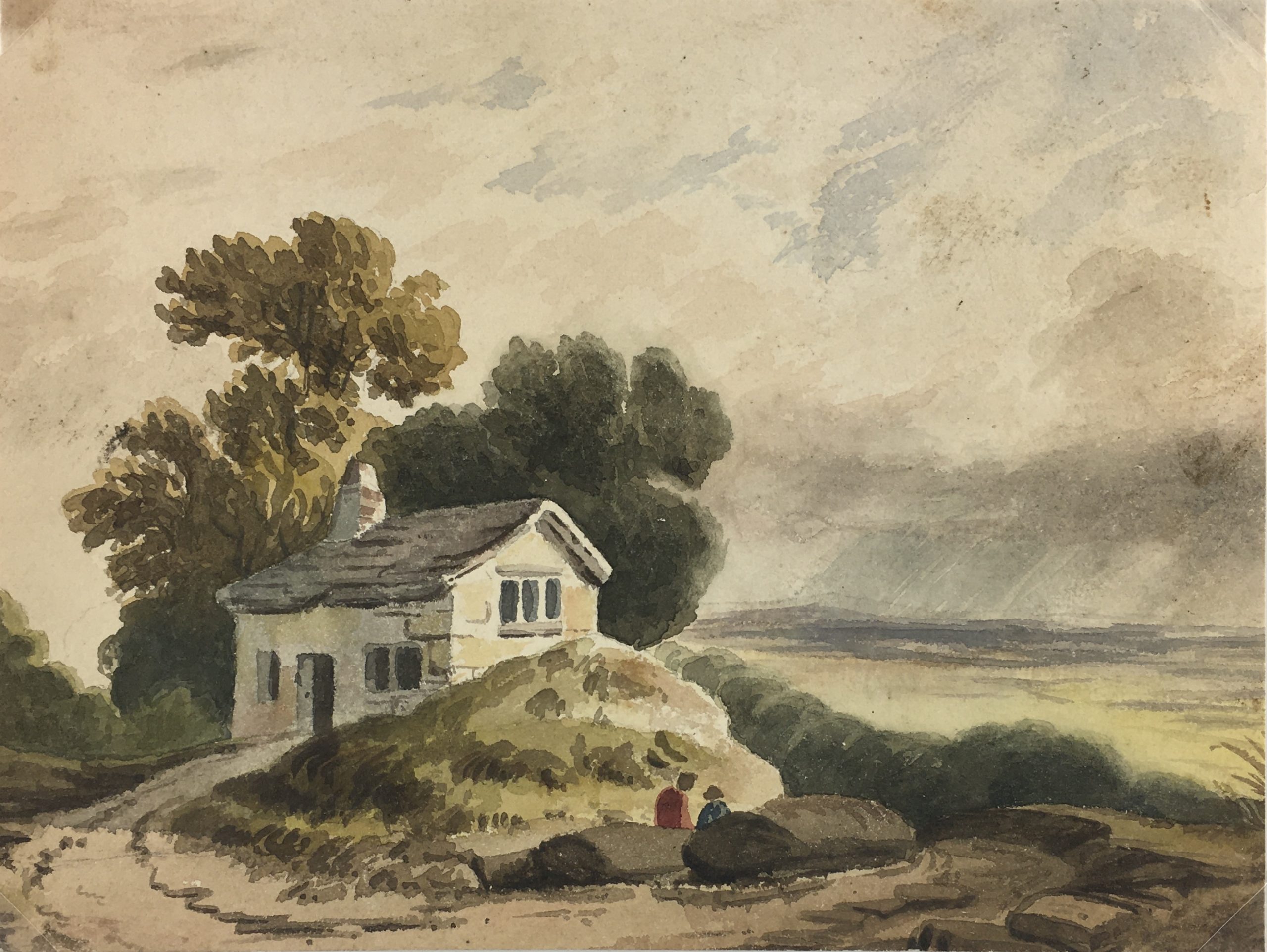 Great Britain/UK Original Art Sussex, England, (English), c.1850 Original Art, Antique Maps