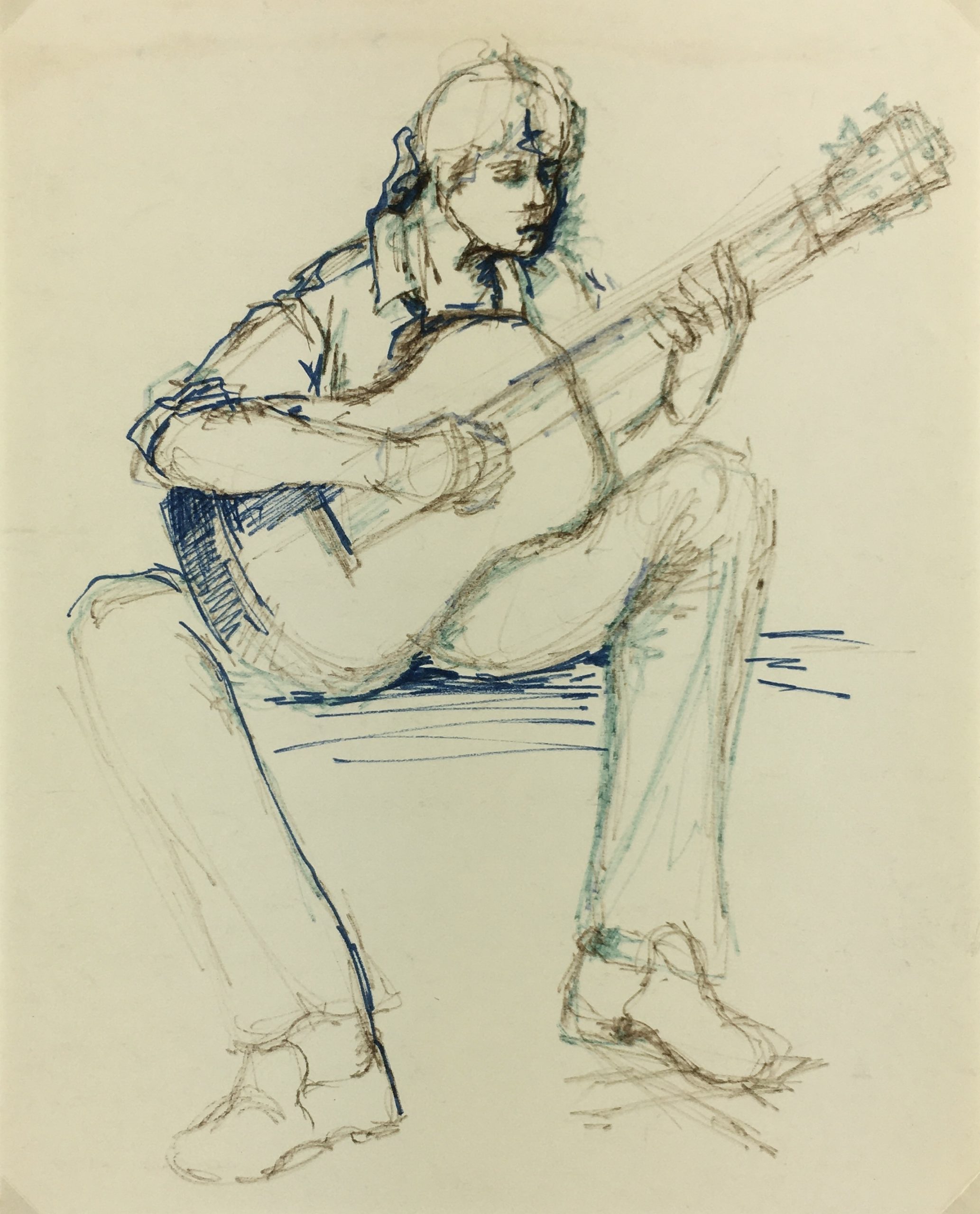 Guitar illustration, Gibson Les Paul Drawing Acoustic guitar Sketch, guitar,  watercolor Painting, pencil, simple png | PNGWing