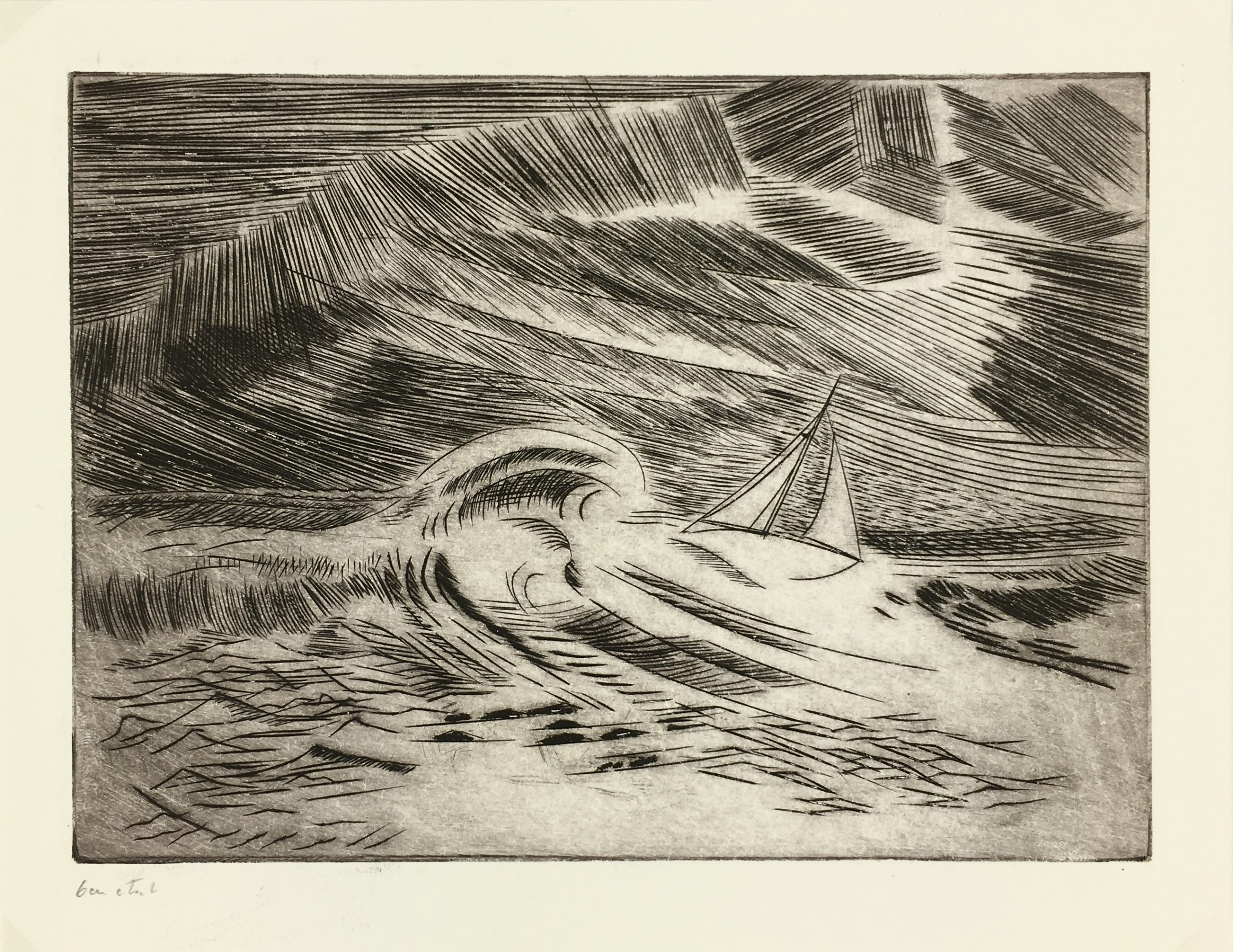 Engravings & Etchings Original Art Artist's Proof, Mestgen, c.1990 Original Art, Antique