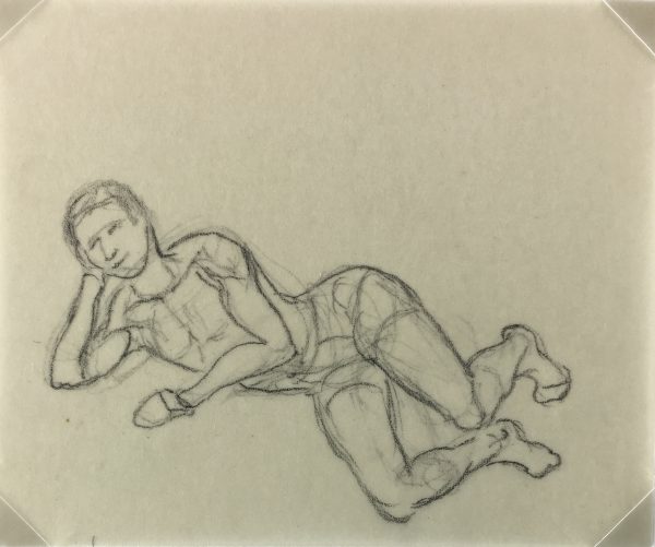 Figures Original Art - Drawing, Werner Bell , C.1960