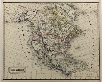 Texas Republic Map - Pre Texas Republic, Biller, c.1830