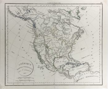 Texas Republic Map - Pre-Texas Republic, Declamarche, 1827